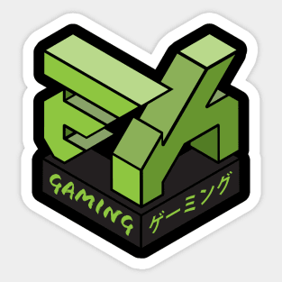 EK Gaming - "EK Cubed" (Colour) Sticker